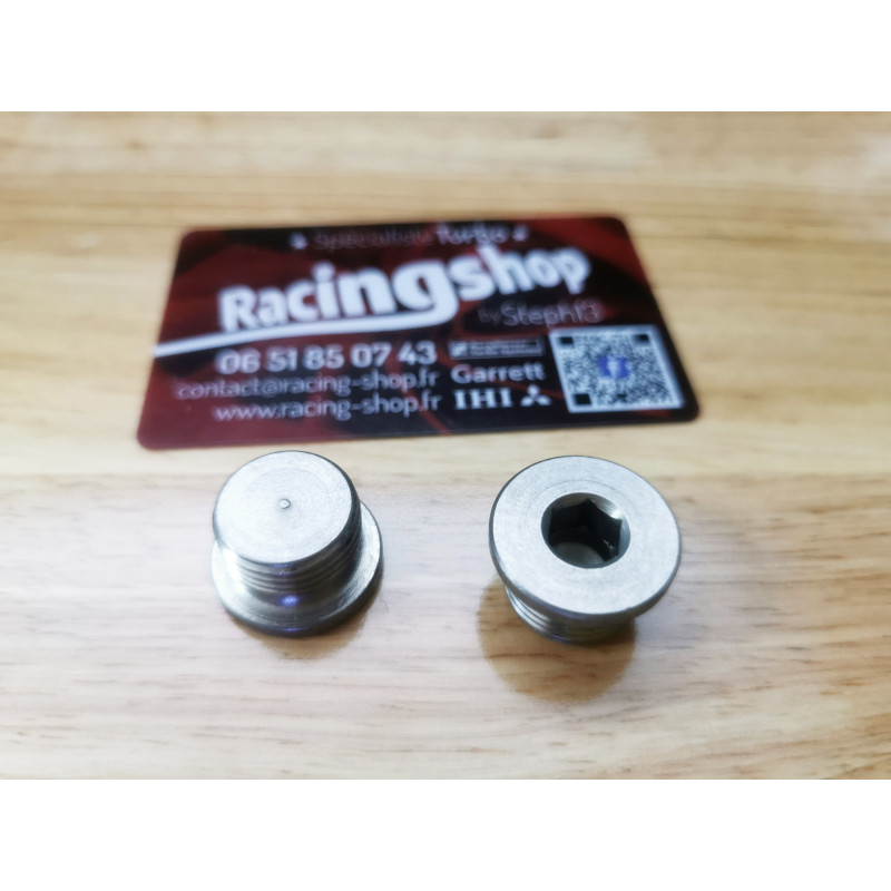 Bouchon sonde O2 plug inox Zeitronix