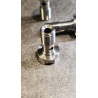 Banjo bolt Vis banjo M10x1.25 125 longueur 25mm sous tête Inox CNC