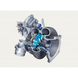 Turbo Porsche 911 turbo 3.6 type 997 à partir de 2005 - Côté gauche/passager