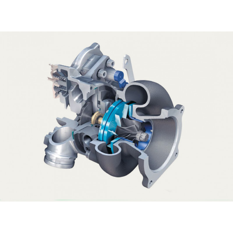 Turbo Porsche 911 turbo 3.6 type 997 à partir de 2005 - Côté gauche/passager