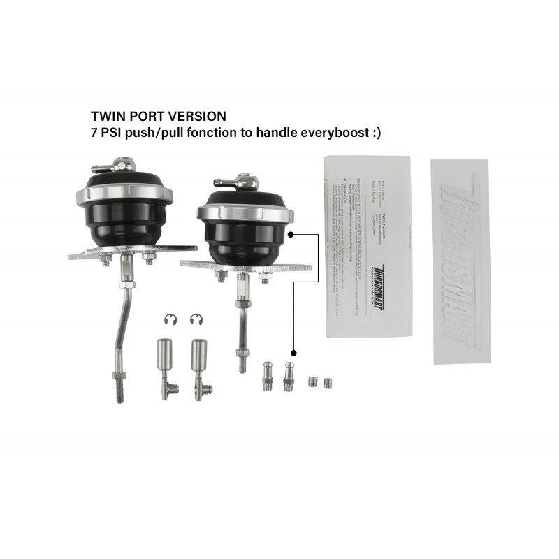 NISSAN R35 GT-R IWG75 Wastegates Turbosmart 7-19-24 PSI - Dual port